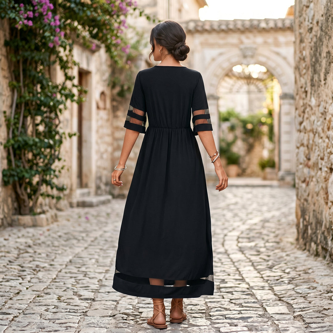 Venus - Elegant Tummy Flattering Summer Dress
