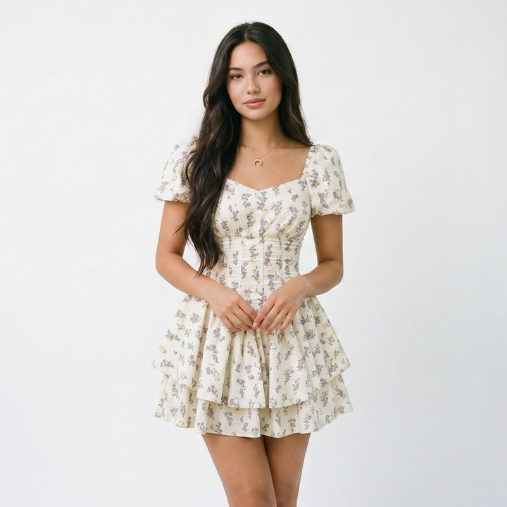 Floral Summer Mini Dress