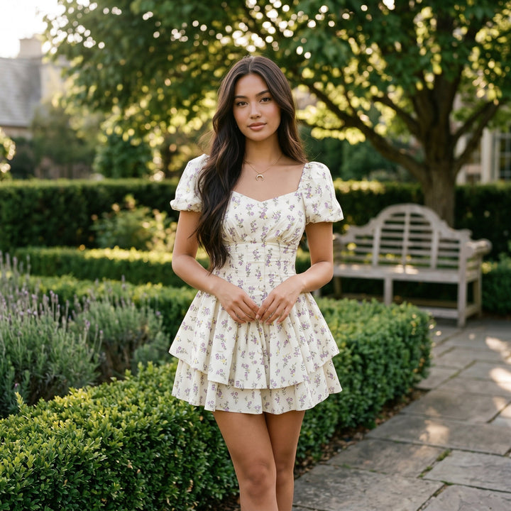 Floral Summer Mini Dress