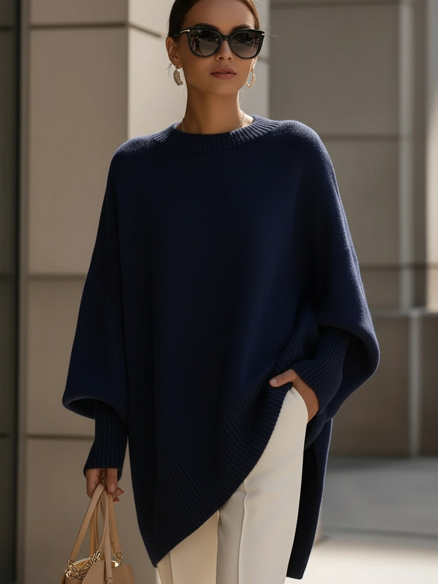 Carol - Cozy Oversized Poncho Sweater