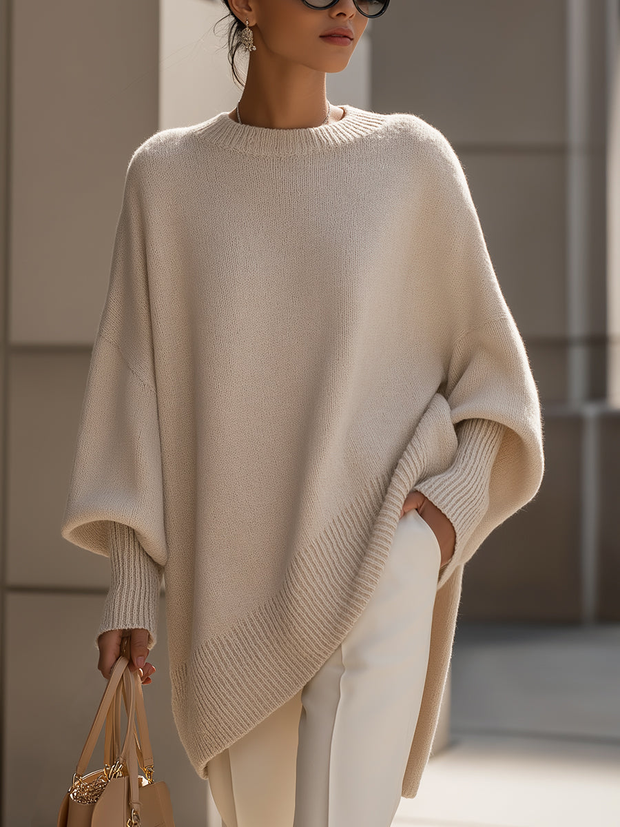 Carol - Cozy Oversized Poncho Sweater