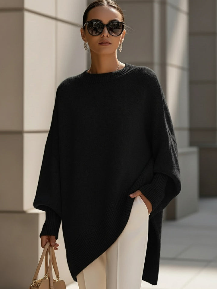 Carol - Cozy Oversized Poncho Sweater