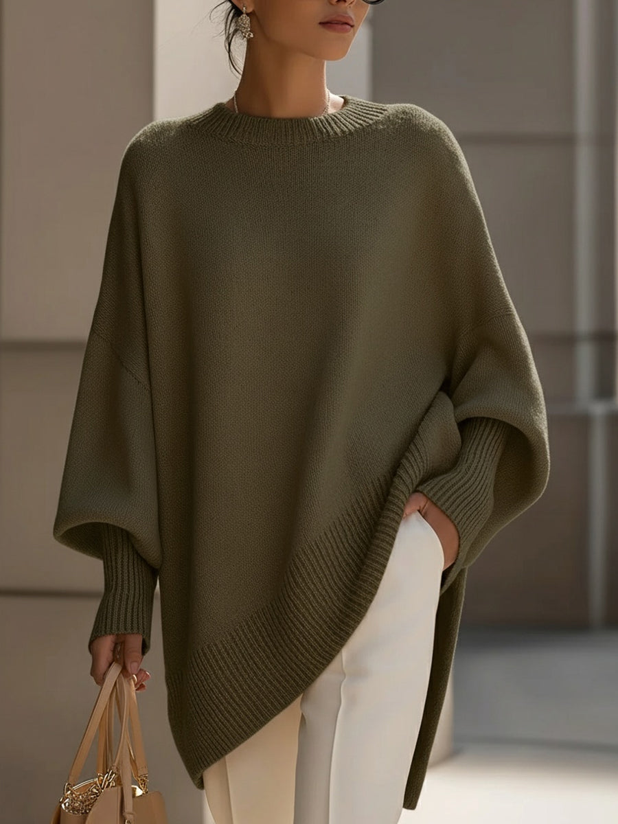 Carol - Cozy Oversized Poncho Sweater